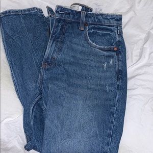 Abercrombie & Fitch Curve Love Skinny High Rise